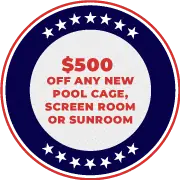 Affordable discount screen and pool room construction services